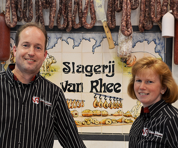 André en Els van Slagerij Van Rhee
